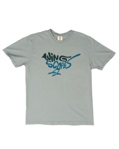 Wingscapes Logo T-Shirt - Gray (front view)