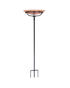 Wingscapes Standing Copper Bird Bath