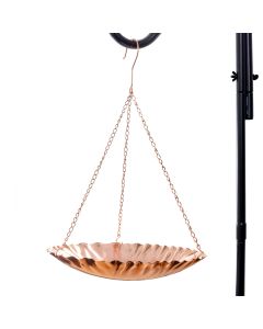 Wingscapes Hanging Copper Bird Bath