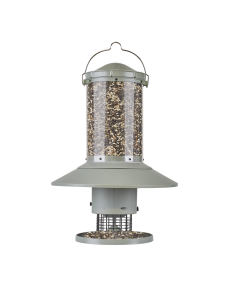 Wingscapes Autofeeder bird feeder full of seed