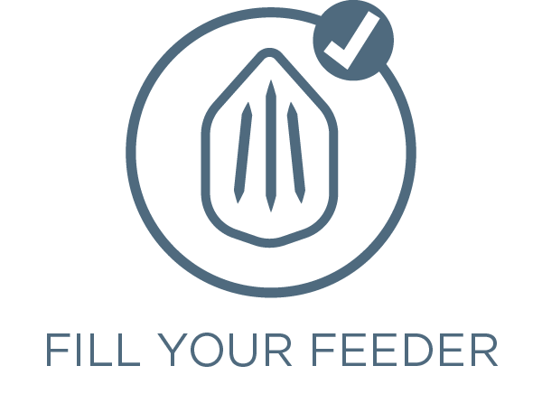 Step 1: Fill your feeder